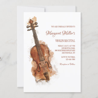Violin Overweging Kaart