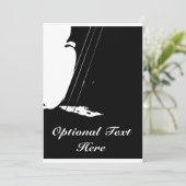 Violin Overweging Uitnodiging (Staand voorkant)