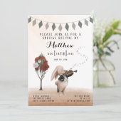 Violin Overweging Uitnodiging (Staand voorkant)