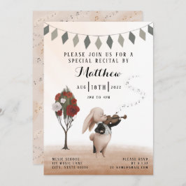 Violin Overweging Uitnodiging