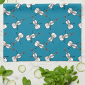 Violin Pattern Theedoek (Gevouwen)