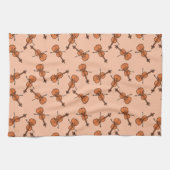 Violin Pattern Theedoek (Horizontaal)