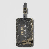 Violin Personalized Instrument Bagagelabel (Voorkant (verticaal))