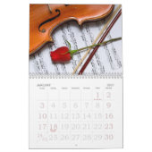 Violin Photo Wall Agenda Kalender (Jan 2027)