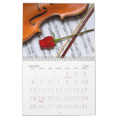 Violin Photo Wall Agenda Kalender (Jan 2026)
