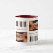 Violin & piano keys mok (Midden)