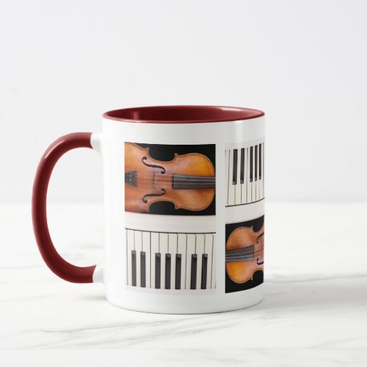 Violin & piano keys mok (Links)