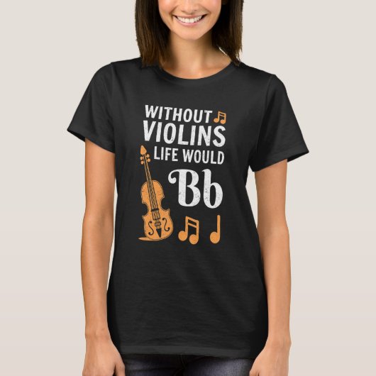 Violin Player for Men Viola Fiddler Cello 1 T-shirt (Voorkant)