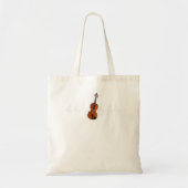 Violin Player Gift for Violinist Viola Cello Violo Tote Bag (Voorkant)