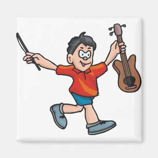 Violin Player Magneet