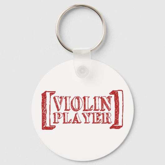 Violin Player Sleutelhanger (Voorkant)