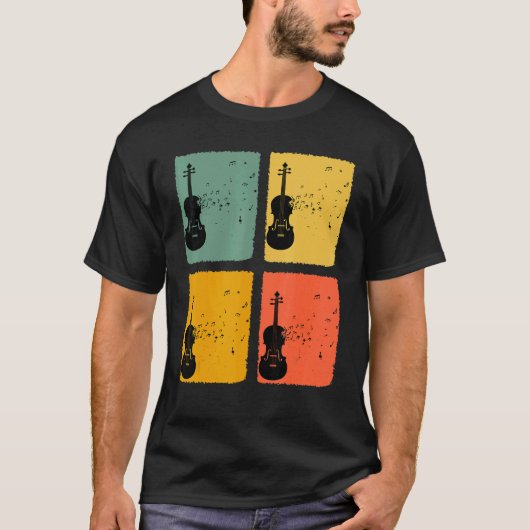 Violin Player String Instrument Violinist T-shirt (Voorkant)