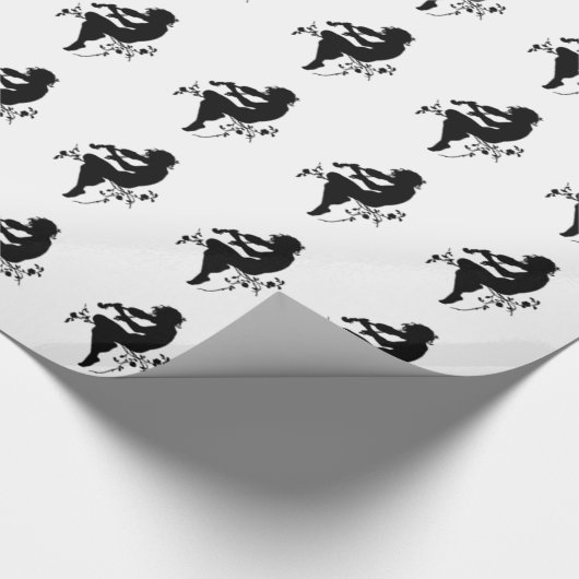 VIOLIN PLAYER-WRAPPING PAPIER (Hoek)