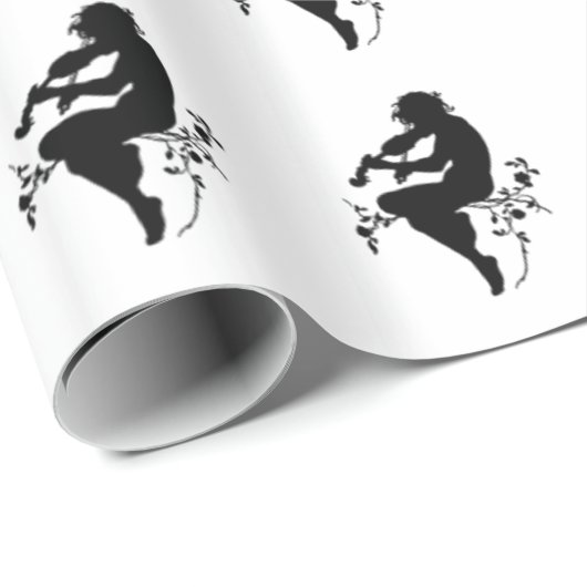 VIOLIN PLAYER-WRAPPING PAPIER (Rol Hoek)