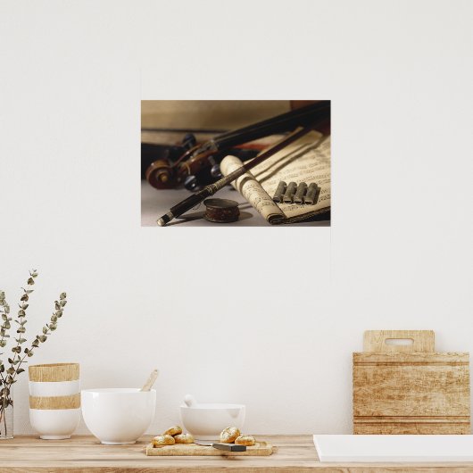 Violin Poster (Keuken)