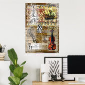 VIOLIN POSTER (Thuiskantoor)