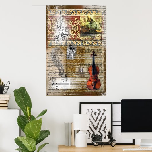 VIOLIN POSTER (Thuiskantoor)