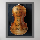 Violin Poster (Voorkant)