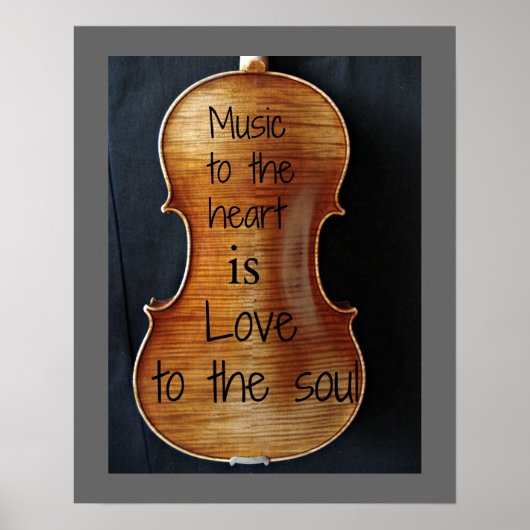 Violin Poster (Voorkant)