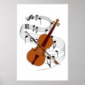 Violin Poster (Voorkant)