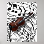 VIOLIN-POSTER POSTER (Voorkant)