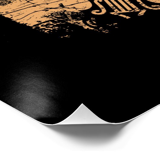 Violin Retro Perfect Poster (Hoek)