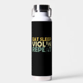 Violin Retro Waterfles (Voorkant)