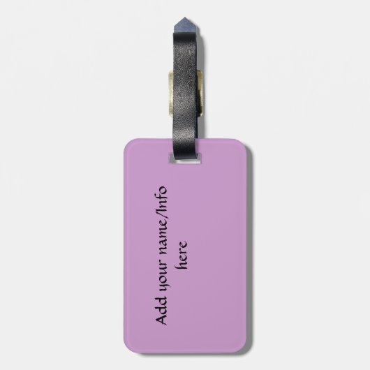 Violin, Rocking love_ Bagagelabel (Achterkant verticaal)