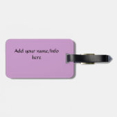 Violin, Rocking love_ Bagagelabel (Achterkant horizontaal)