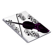 Violin, Rocking love_ Notitieboek (Rechterzijde)