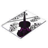 Violin, Rocking love_ Notitieboek (Linkerzijde)
