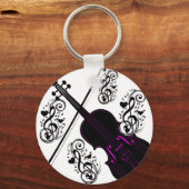 Violin, Rocking love_ Sleutelhanger (Voorkant)