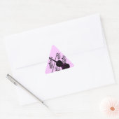 Violin, Rocking love_ Sticker (Envelop)