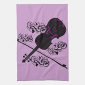 Violin, Rocking love_ Theedoek (Verticaal)