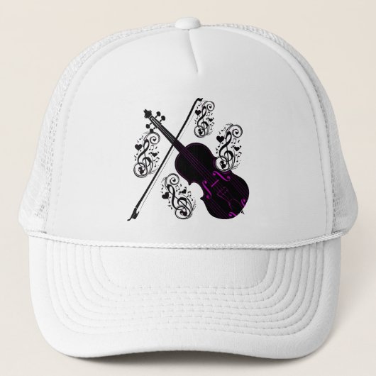 Violin, Rocking love_ Trucker Pet (Voorkant)