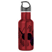 Violin, Rocking love_ Waterfles (Achterkant)