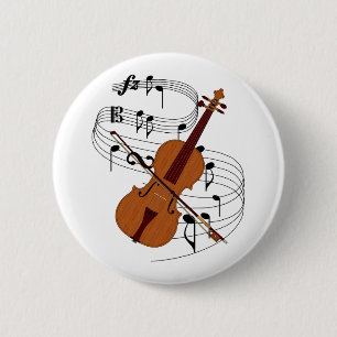 Violin Ronde Button 5,7 Cm