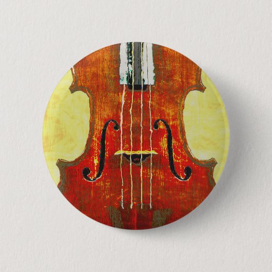 VIOLIN RONDE BUTTON 5,7 CM (Voorkant)