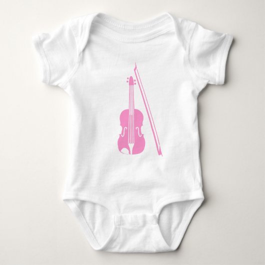 Violin - Roze Romper (Voorkant)