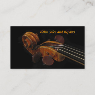 Violin Sales en Repairs Visitekaartje