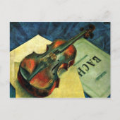 Violin, schilderij van Kuzma Petrov-Vodkin uit 192 Briefkaart (Voorkant)