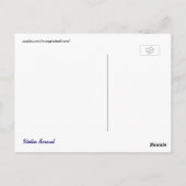 Violin Scrawl Briefkaart (Achterkant)