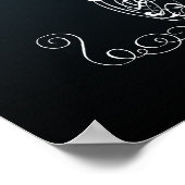 Violin Scrawl Poster (Hoek)
