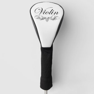Violin Script Golfheadcover