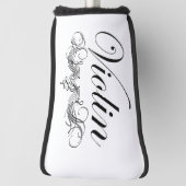Violin Script Golfheadcover (Draai 90)