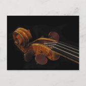 Violin Scroll Briefkaart (Voorkant)