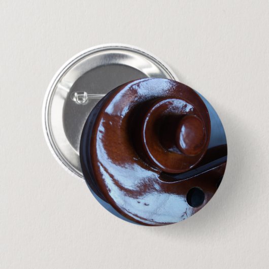 Violin Scroll Button (Voorkant /achterkant)