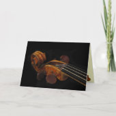 Violin Scroll Kaart (Voorkant)