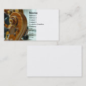 Violin Scroll Visitekaartje (Voorkant / Achterkant)