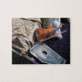 Violin Sill Life Legpuzzel (Horizontaal)